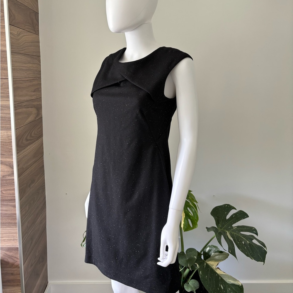 Helmut Lang Black Wool Dress Size 6